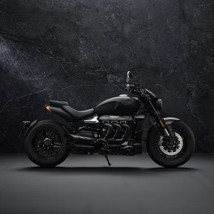 The All New Triumph Rocket 3 R Black and Rocket 3 GT Triple Black Limited Editions