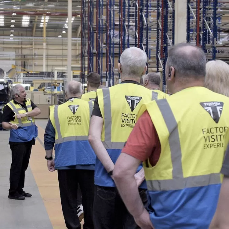 Thumbnail for TRIUMPH MOTORCYCLES UNVEIL ALL-NEW FACTORY TOUR